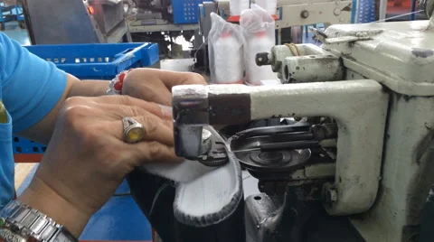 Strobel stitching Stock Footage 50591009