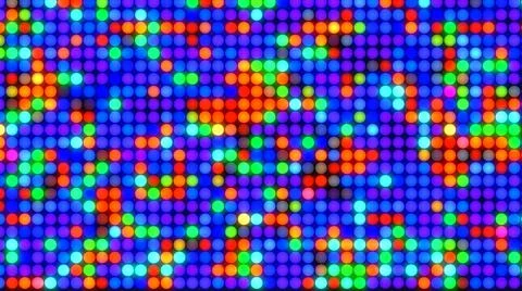 Strobing disco light loop animation. Retro club lights animation. High-qualit Illustrazione stock