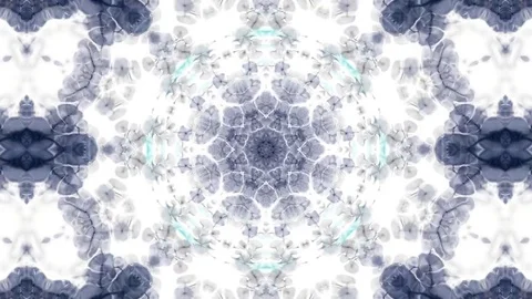 Strobing, kaleidoscopic animated background - Kaleido 1014 Stock Footage 72364771