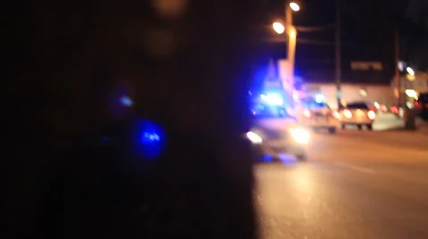 Strobocops Stock Footage 932123