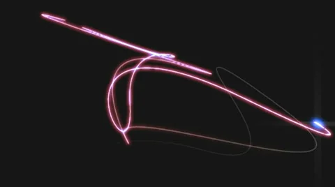 Stroke 3d line Stockmateriaal After Effects