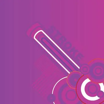 Stroke abstract background made with purple and white lines Copyright: xZo... Foto stock