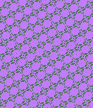 Stroke-based botanical motif texture in vivid orchid, soft neon, and bright.. Illustrazione stock