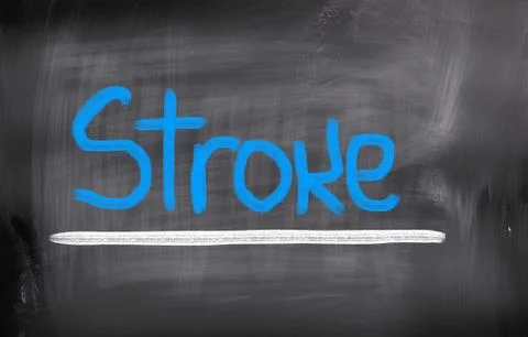 Stroke Concept Illustrazione stock