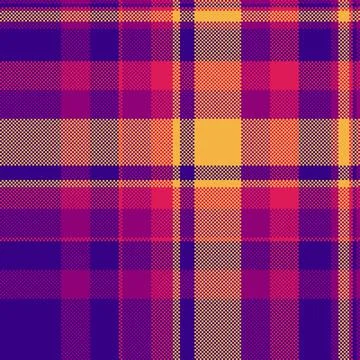 Stroke pattern fabric plaid, apparel texture seamless textile. Asymmetric t.. Stock Illustration