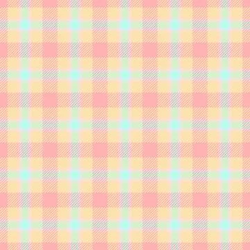 Stroke seamless background check, cross plaid textile vector. Random patter.. Stock Illustration