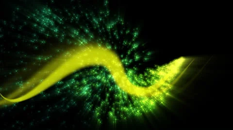 Stroke Star Green Video stock 24707160