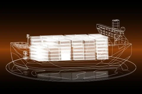 Stroke tanker Stock Illustration