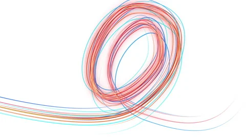 Stroke trail line drawing effect animation Stock Footage 149305599