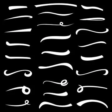 Stroke. Vintage Handmade Elements For Housewarming Posters, Greeting Cards, Home Stock Illustration