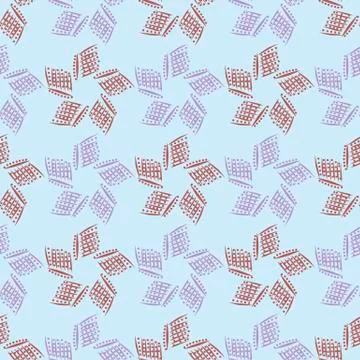 Strokes and dots Stockillustratie