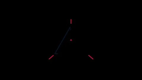Strokes animate symbols in composition and explosion, Shape and icon animation Stock Footage 296408568