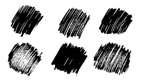 Strokes. Grunge design elements. Rectangular text boxes, speech bubbles.Distress Stock Illustration