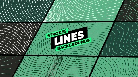 Strokes Lines Backgrounds Stock After Effects