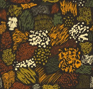 Strokes pattern Stock Illustration