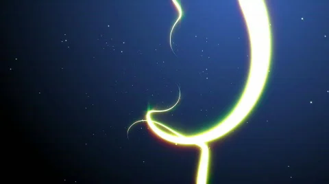 Strokes in space Stock Footage 544286