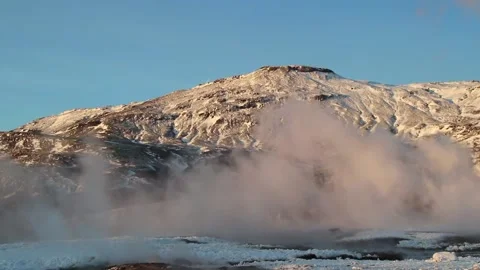Strokkur Stock Footage 143561554