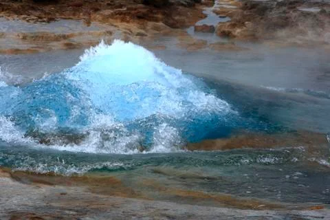 The strokkur Stock Photos
