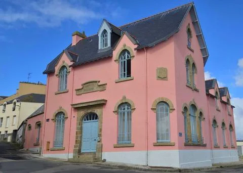 A stroll in Douarnenez, Finistère Stock Photos
