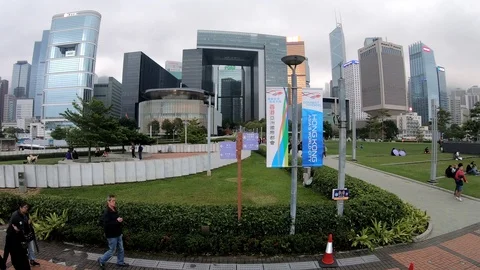 Strolling in Hong Kong Stock-Footage 122215144