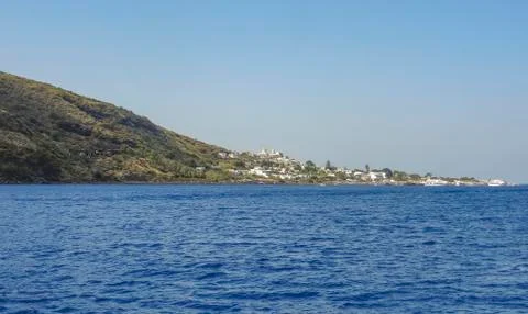 Stromboli volcano Stock Photos