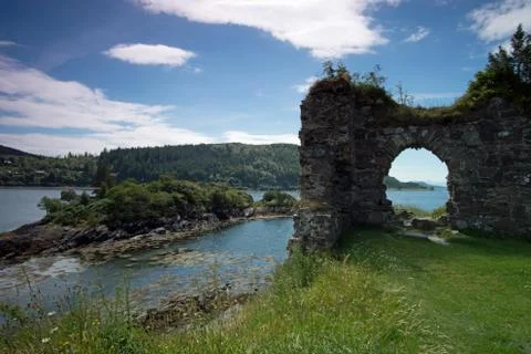 Strome Castle Stock Photos