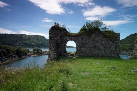 Strome Castle Stock Photos