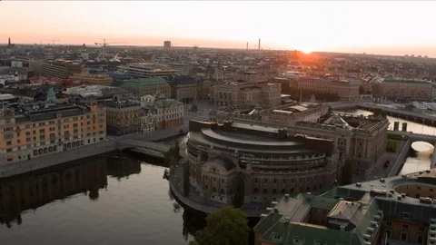 Strömmen, Parliament Vídeo Stock 109437091
