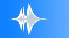 Strong Air Whoosh To Metallic Hit 2Sound Effect