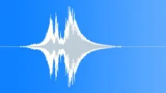 Strong Air Whoosh To Metallic Hit Sound Effect