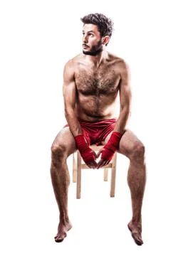 Strong boxer Stock Photos