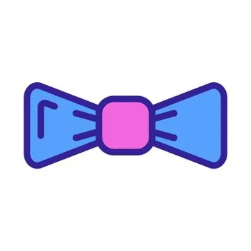 Strong butterfly icon vector. Isolated contour symbol illustration Stock Illustration