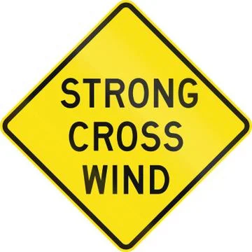 Strong Cross Wind In Australia Illustrazione stock