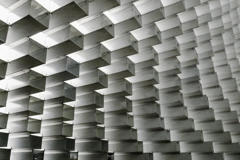 Strong cube structure in abstract art texture Stock Photos