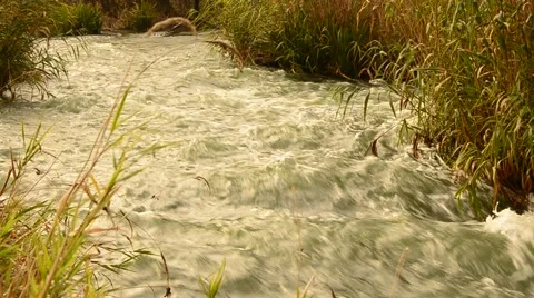 Strong current Stock Footage 58312966