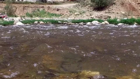 Strong current. Stock Footage 77006375