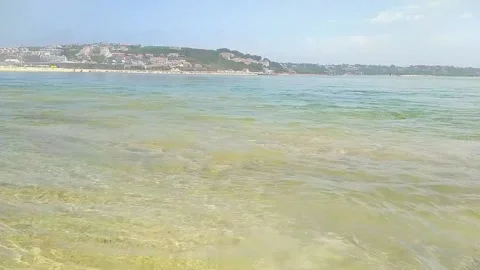 The Strong Current Of A Outfall Stock Footage 172420407