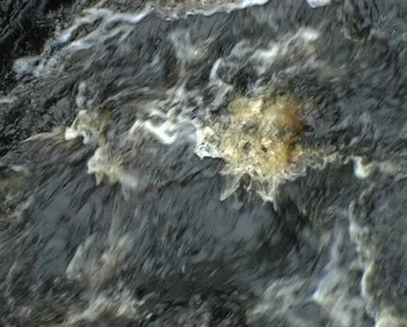 Strong current of water Stock Footage 35576297