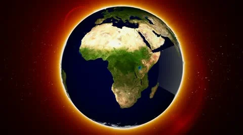 Strong Eclipse Stock Footage 10962197