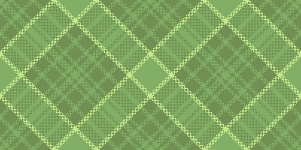 Strong fabric texture check, line seamless background tartan. Expressive ve.. Stock Illustration