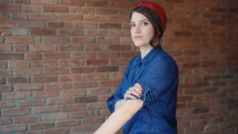 Strong Feminist Stock Footage 106718936