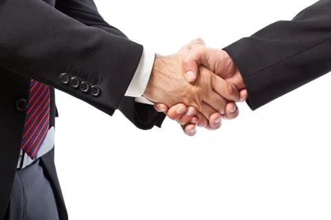 Strong handshake Stock Photos