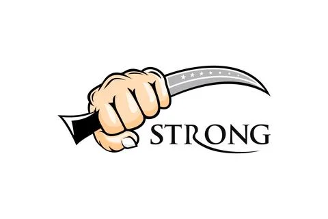 Strong Stock Illustration