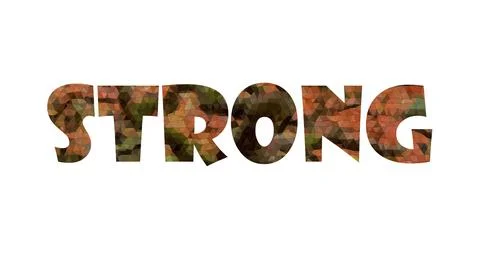 STRONG Stock Illustration