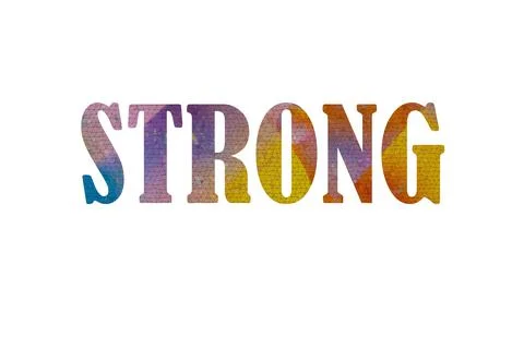STRONG Stock Illustration