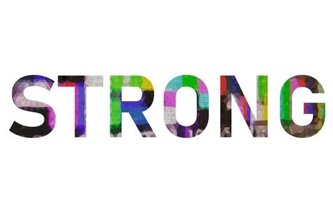 STRONG Stock Illustration