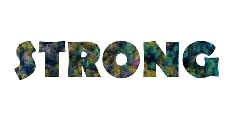 STRONG Stock Illustration