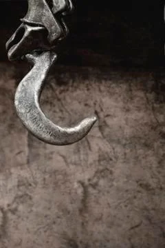 Strong iron hook Stock Photos