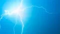 The strong lightning in the night sky. time lapse 4k or 4k+ Resolution