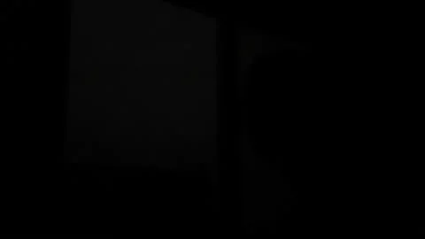 Strong lightning outside the window. Thunder and lightning outside the window Stock-Footage 275242799